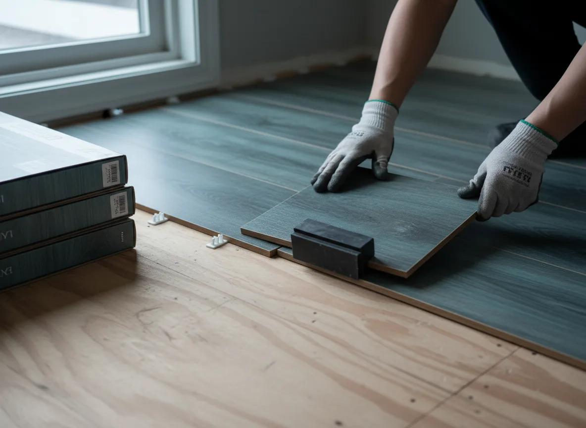 Luxury Vinyl Plank Installation company in Rowley, IA